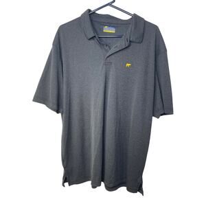 Jack Nicklaus dark navy blue on the gray side men's XXL 2XL golf polo shirt